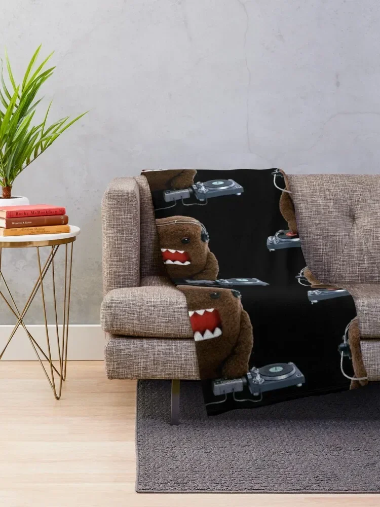 DJ Domo-kun Throw Blanket Luxury Soft Big Blankets