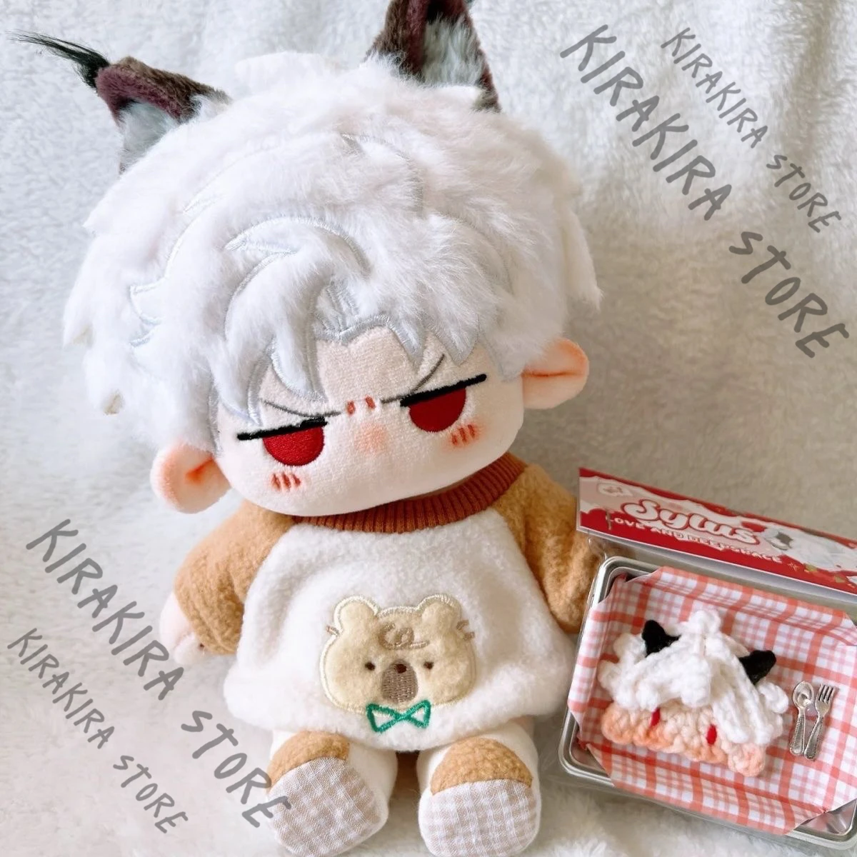 

Любовь и глубокий космический Силус 20 см аниме хлопок Маумсет Каваи талисман мультяшная фигурка высокого качества красочные рождественские подарки