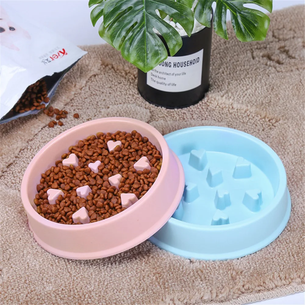 

Slow Feeder Pets Bowls for Large Dogs Cups - Heavy Duty Dog Food Bowls for Medium Sized Dog - Maze Puzzle Slow Feeding Dog Bowl