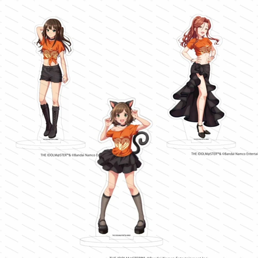 

THE IDOLM@STER CINDERELLA GIRLS Acrylic standing signs as gifts for friends, desktop ornaments and small presents 15cm。