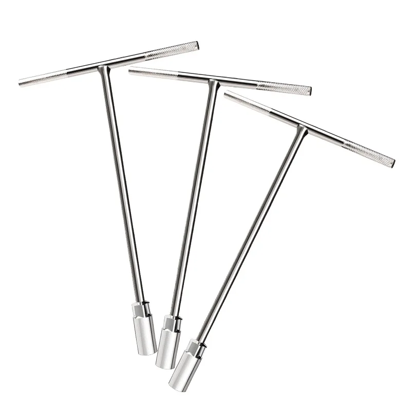 

Т-образный ключ с втулкой, Т-образный стержень, инструмент для обслуживания автомобиля, мотоцикла, 6-19 мм, удлиненный Т-образный внешний шестигранный ключ, инструменты для мотоциклов Daquan