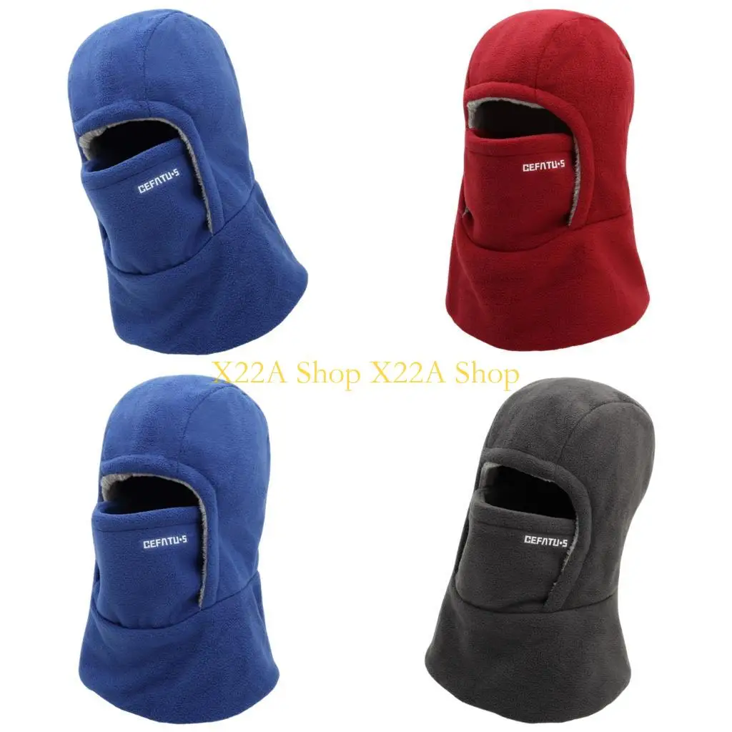 Unique Warm Face Cover Hat for Outdoor Activity Breathable Face Mask Pullover Hat for Women Men Unisex Skiing Hiking Wear