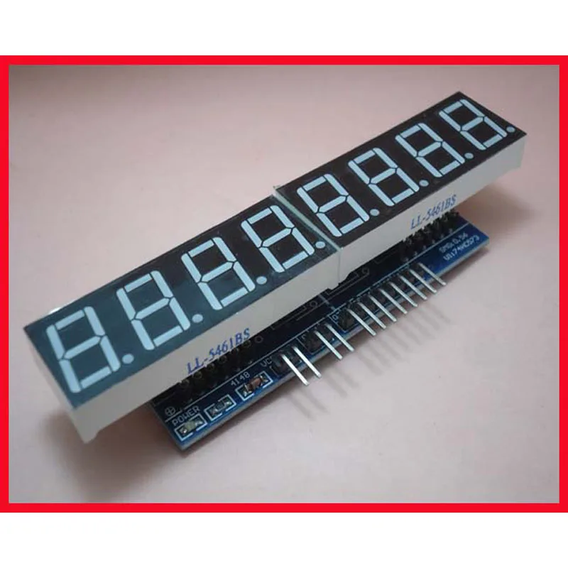 8-bit nixie tube display module 8-bit drive module 74HC573 nixie tube drive board module