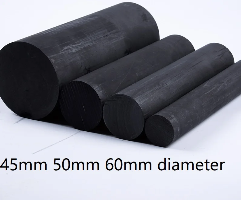 45mm 50mm 60mm diameter high-purity Graphite rod carbon electrode Carbon point carbon rod anti-corrosion wearproof high hardness