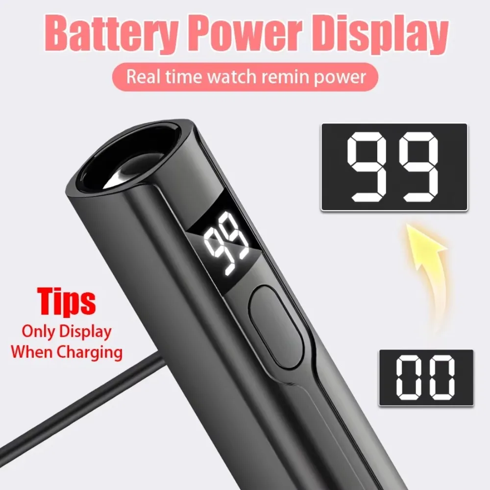 充電式 LED UV ネイルランプ タイミング機能付き デジタルディスプレイ UV 硬化ランプ 速乾性 ミニハンドヘルドネイルドライヤー