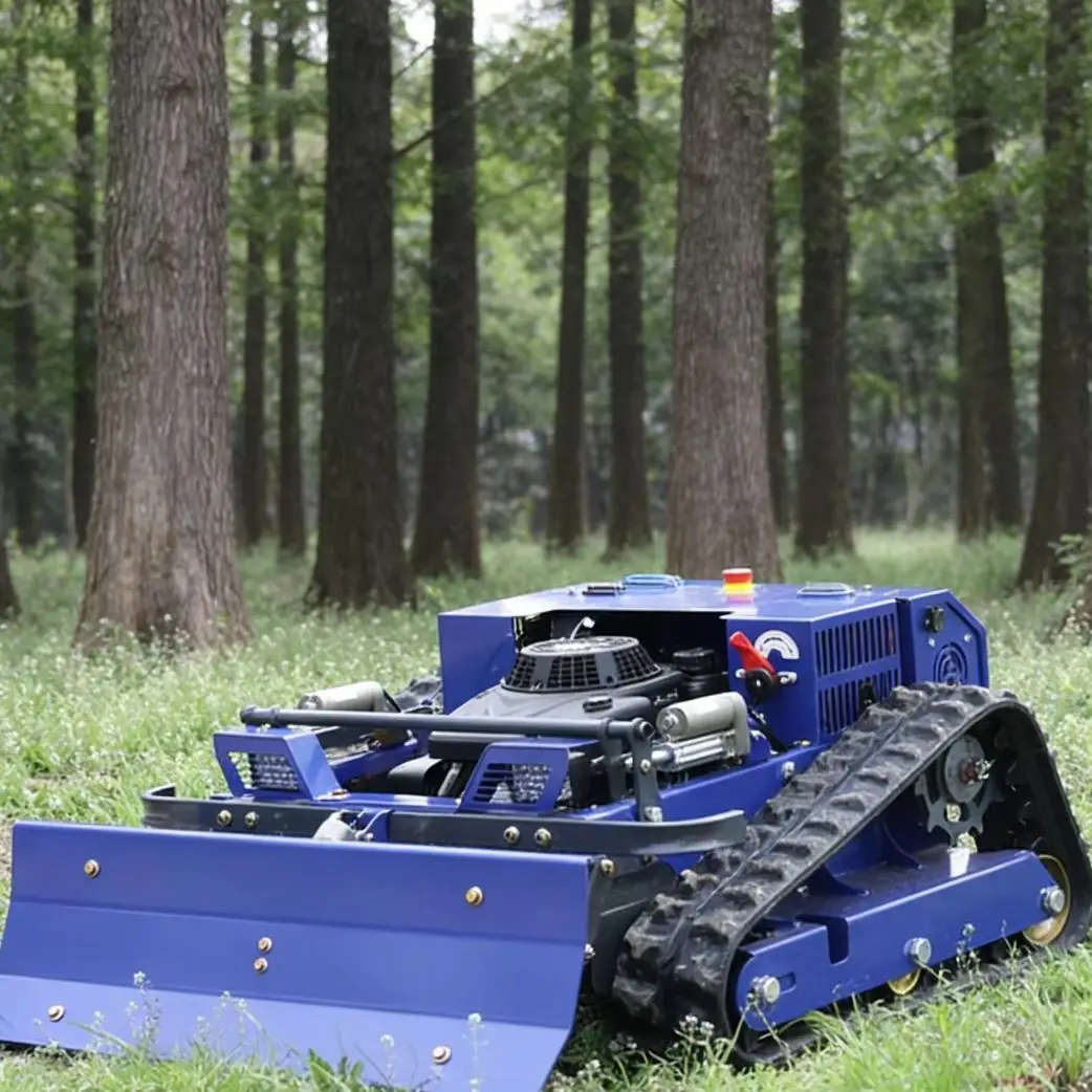 

Customized NEW Electric Wireless Lawn Mower Robot Intelligent Self Charging Obstacle Avoidance Remote Control for Villa Yard