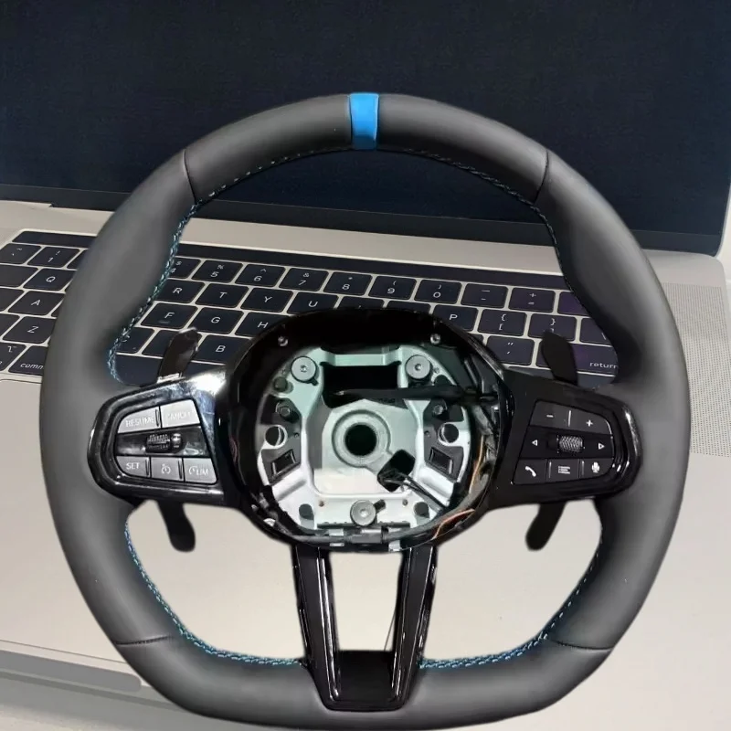 Car Steering Wheel Leather For BMW G01 G80 G82 G20 G30 F80 F32 F87 F12 F86 F33 M2 M3 M4 M5 M6 X5 Steering Wheel Car Accessories