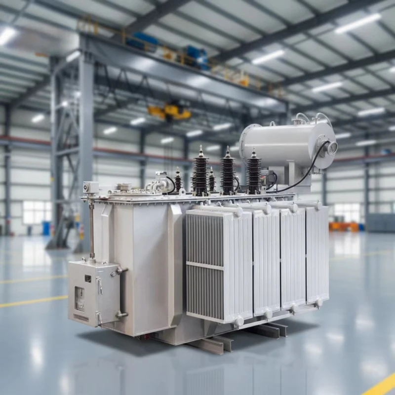 Transformador de Potencia Trifásico de 5 10 MVA de Baja Pérdida, 63 66 69kV, Sumergido en Aceite, 5000 10000kVA