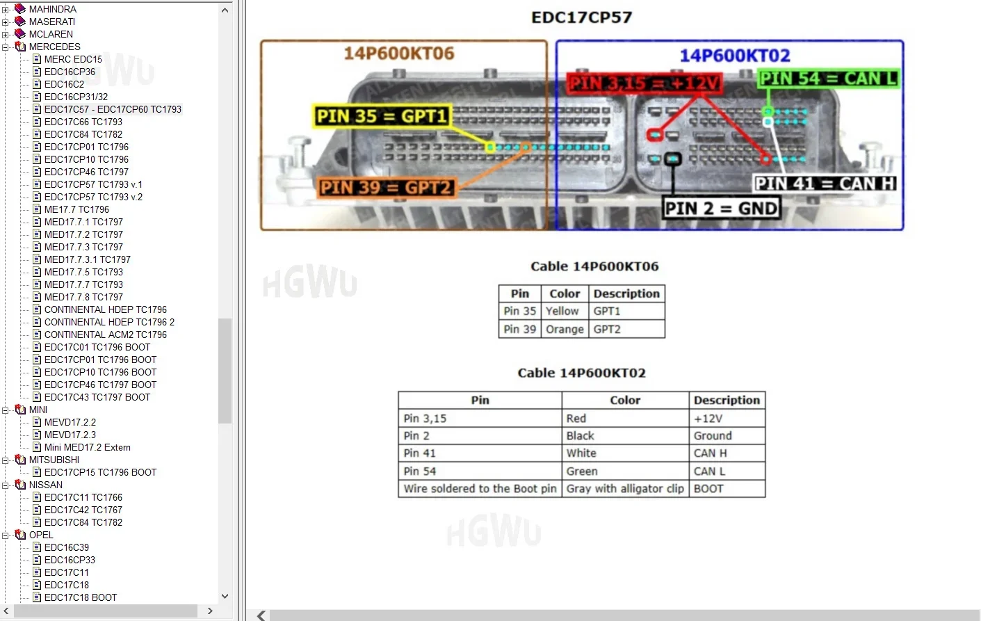 Bench Pin out Ecu oprogramowanie do uruchamiania Ecu pinoutów kolekcja plików do naprawy oprogramowania przewodnik dla początkujących ECU Ecu