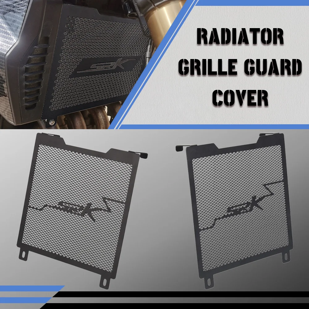 Radiator Grille Guard Cover Protector for QJMOTOR SRK350 SRK 350 SRK-350 Motorcycle Accessories Aluminum Radiator Cover Protec