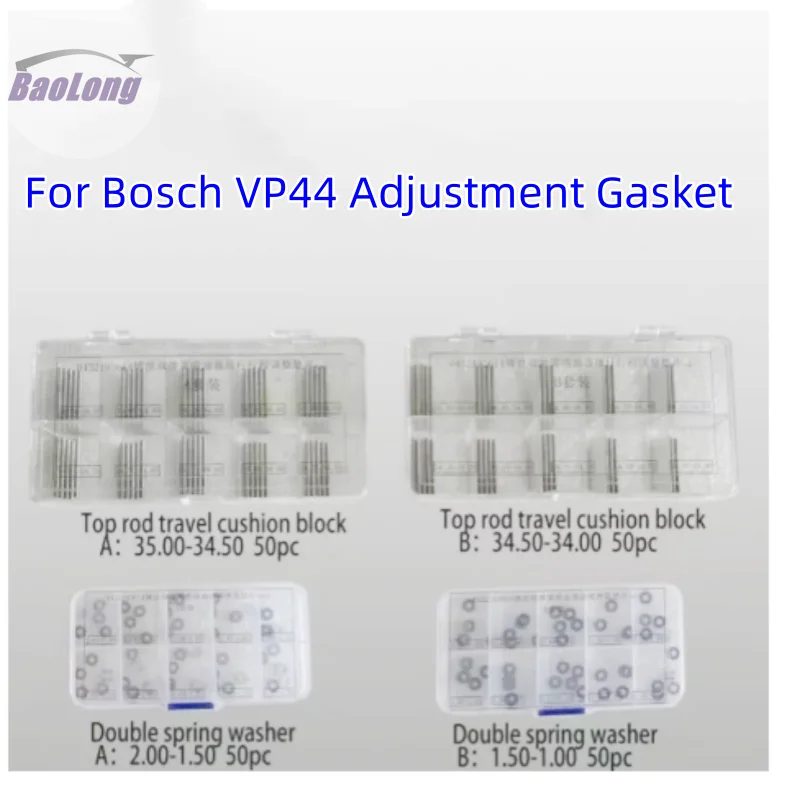 

for Bosch 0432193614 VP44 Dual Spring Injector Push Rod Stroke Nozzle Spring Adjustment Shim Repair Parts