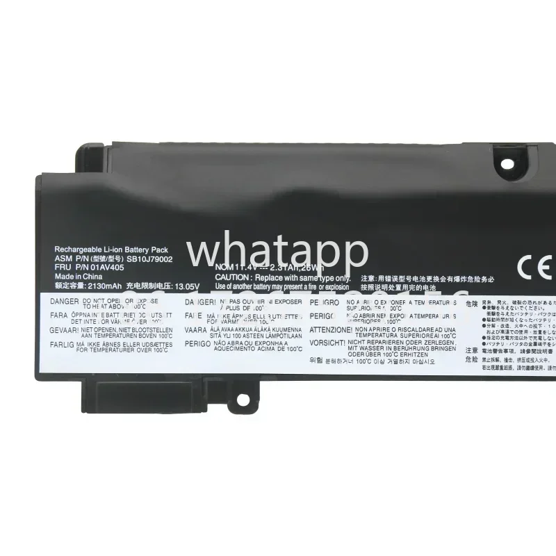 ThinkPad T460S T470S 01AV405 00HW024 00HW022 bateria original