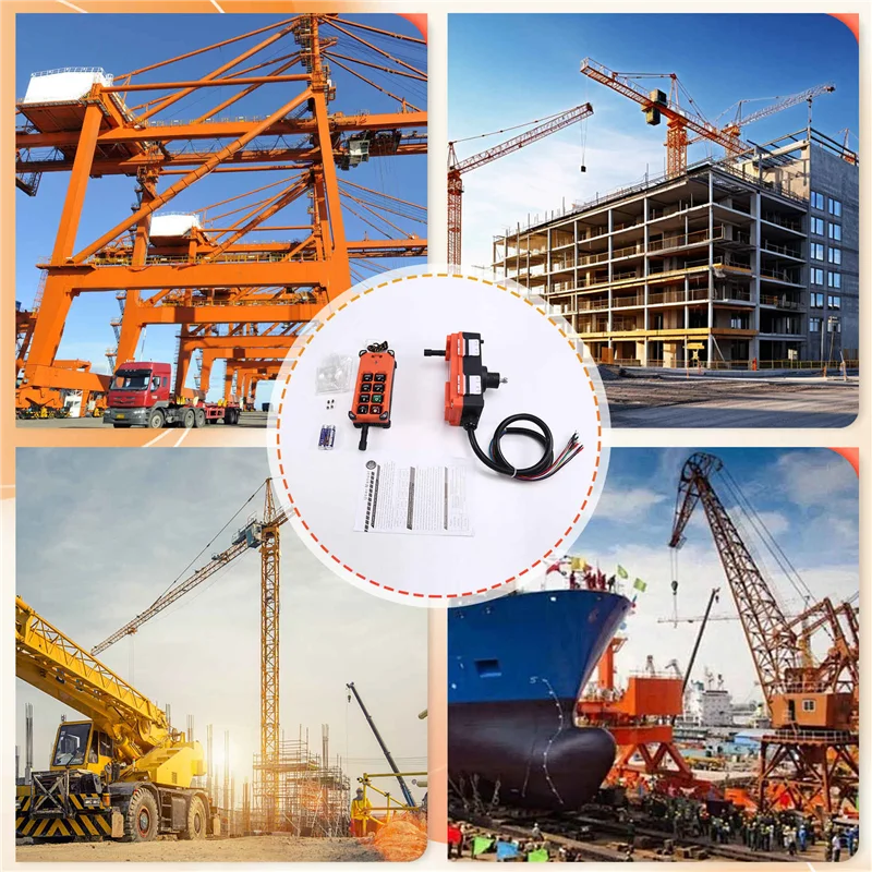 

A13E-F21-E1B AC 380V Wireless Industrial Remote Control Switch Is Crane Remote Control And Receiver For Crane Control Crane
