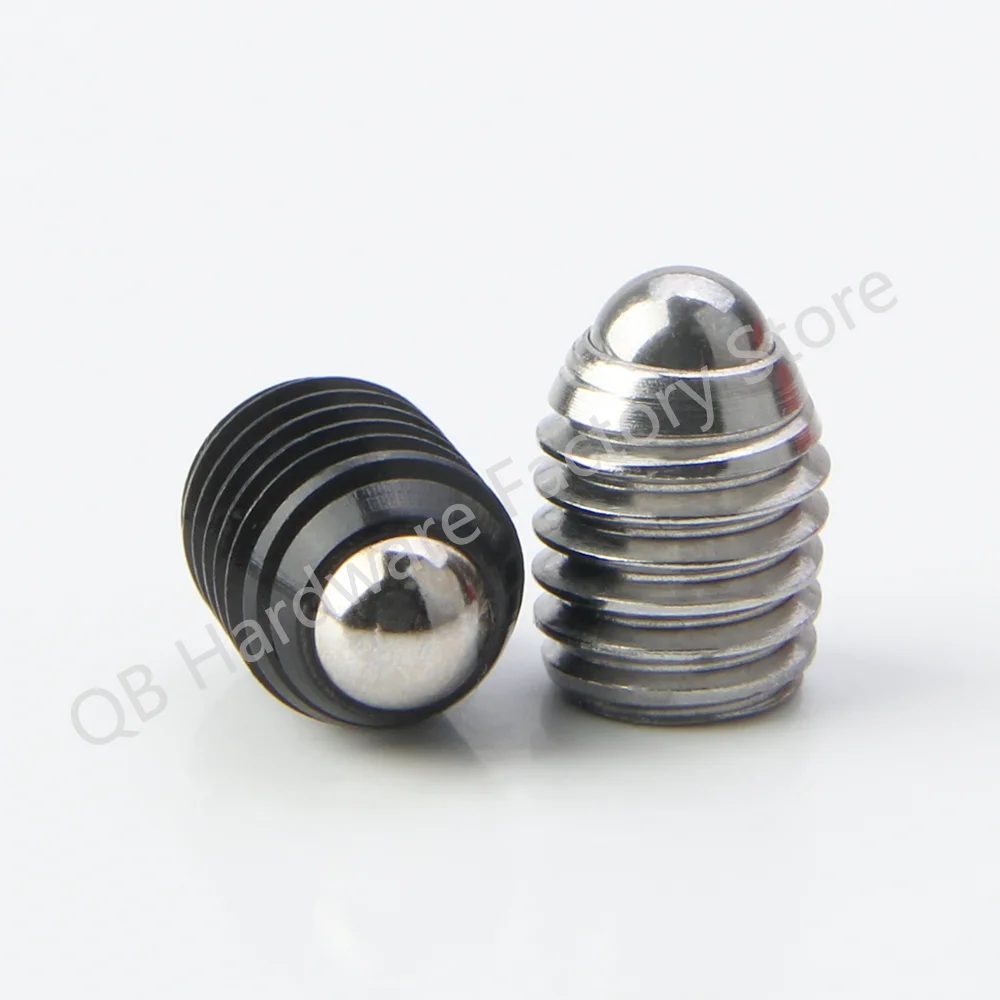 In Stock QB414.1 Ball Spring Plunger Hex Socket Allen Stainless Steel/Carbon Steel Miniature Ball Plunger Ball Point Set Screw