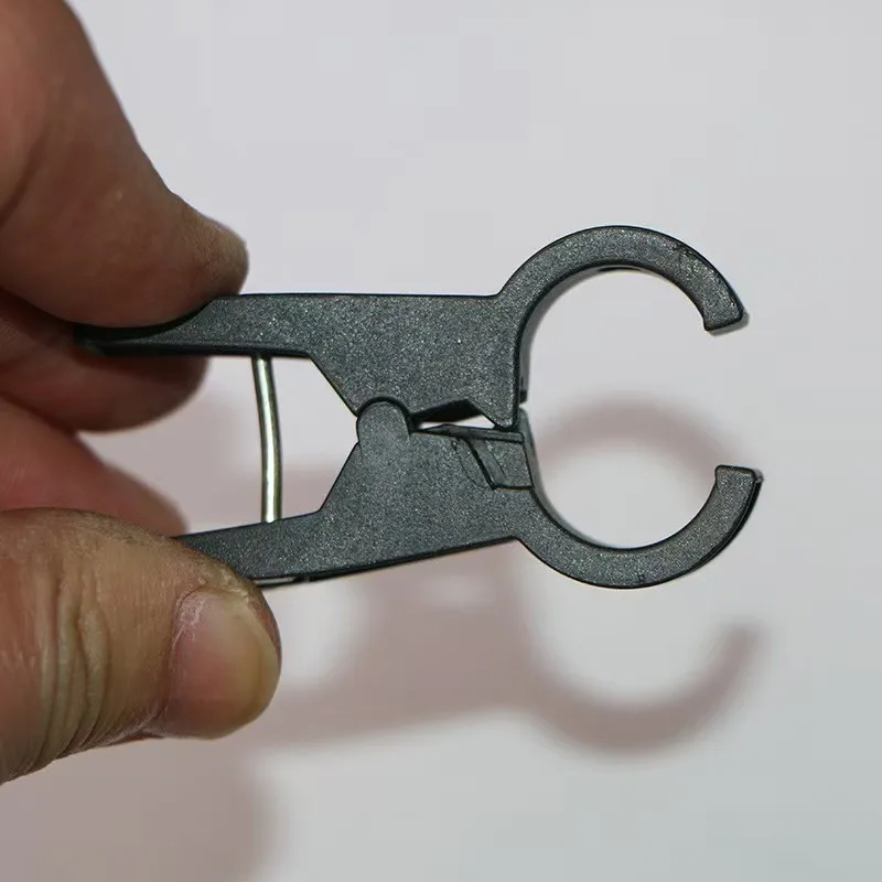 2cm Vegetable Stem Clips 13 pcs, UV Resistant Outdoor, Durable Plastic Material, for Bean Plant Support