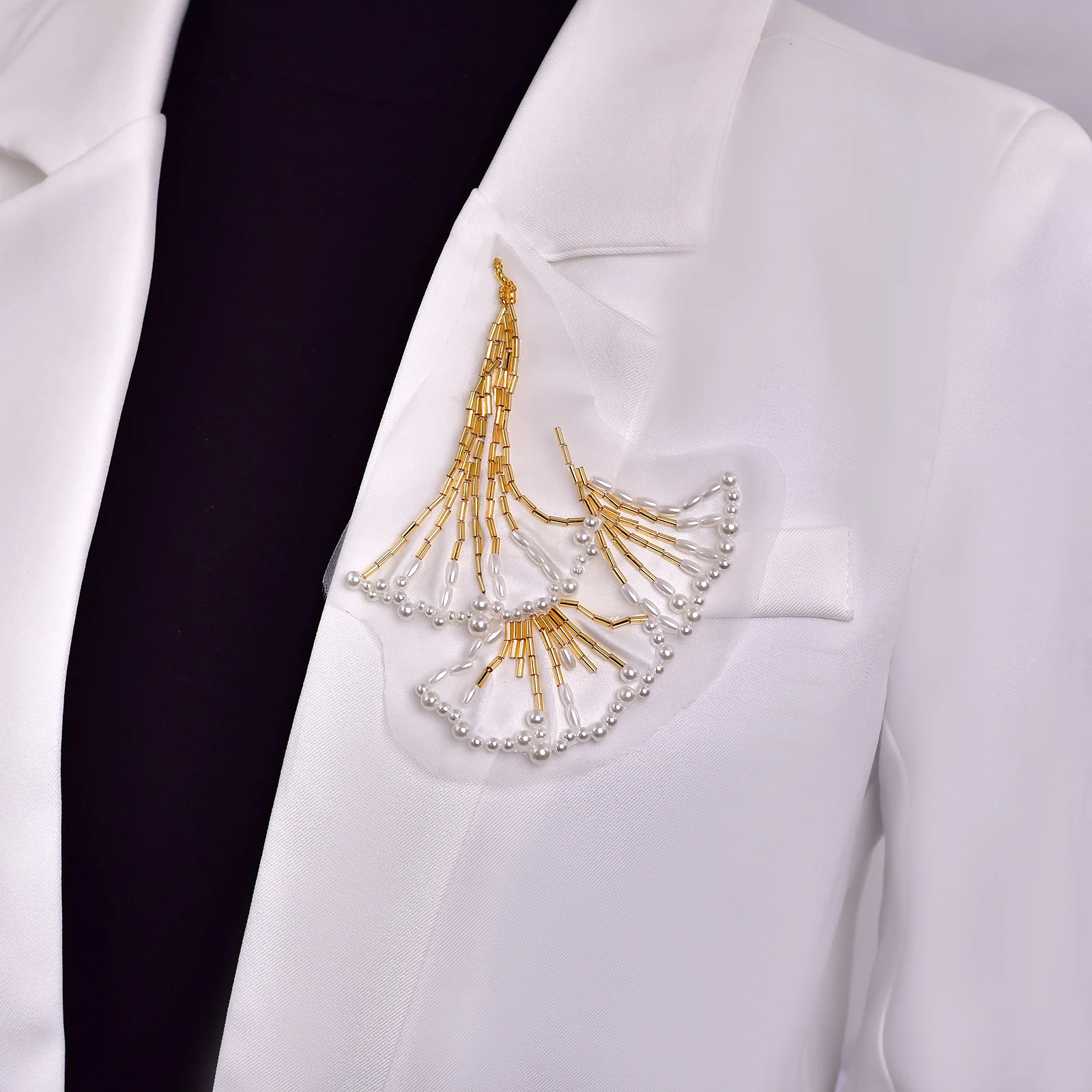 

1 Piece Handmade Decorative Applique, Can Be Cut to Any Size, Suitable for Evening Dresses, Handbags, and Suits New Patch S244