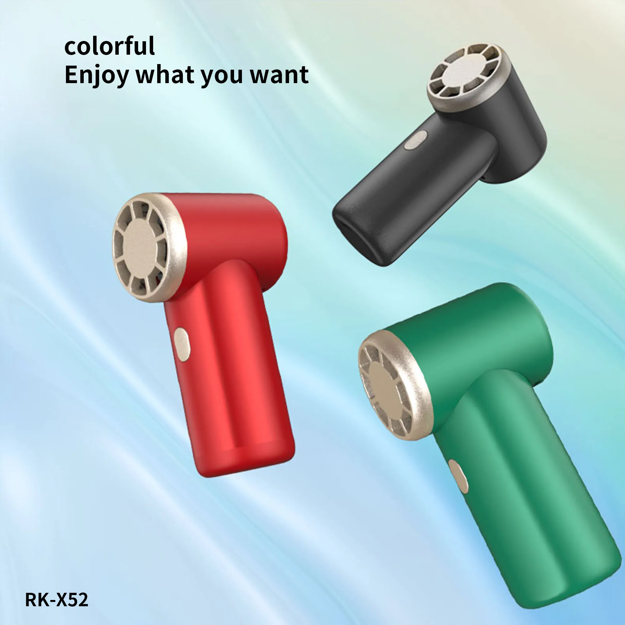 العاصفة مروحة تربينية 40000 دورة في الدقيقة مروحة يده التخييم مروحة محمولة منفاخ الغبار فرش مروحة تربو 20 متر/الثانية 4-سرعة سرعة الرياح