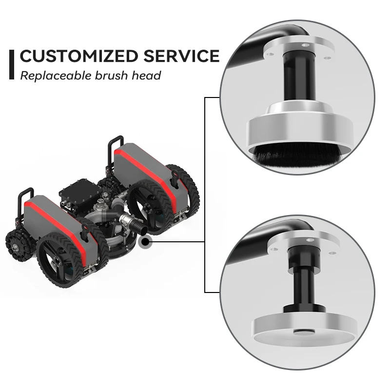 Magnetischer Raupen-Schiffsreinigungsroboter – Entfernung und Reinigung von Rumpfrost