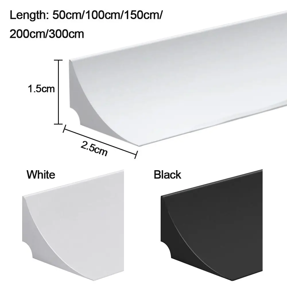 Self-Adhesive Silicone Bathroom Water Stopper Water Retaining Strip Bendable Bathroom Door Washing Machine Shower Dam Barrier
