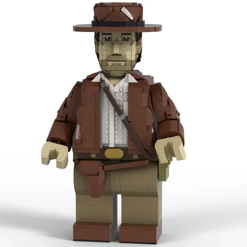 NEW MOC 2535PCS Indiana Jones Megafigure  Model Star Battle Creative Idea Children Brick Toy Birthday Christmas Gift