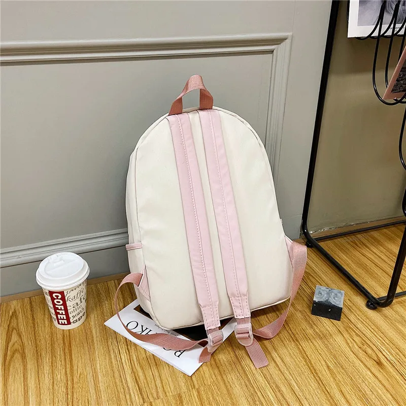 Personal isierte Rucksack tasche für Mädchen und Jungen wasserfester Freizeit rucksack aus Polyester mit gepolsterten Trägern und seitlicher Netz