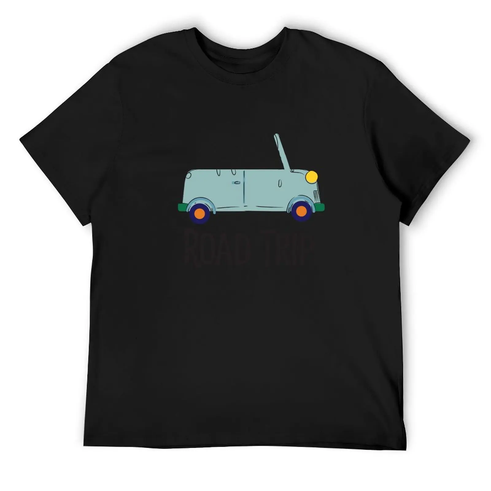 Cute Animal Road Trip T-Shirt kawaii clothes quick-drying boys whites vintage t shirt men