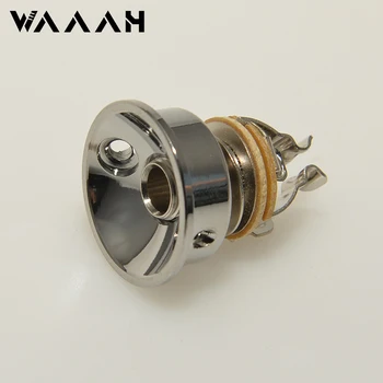 1 stks Elektrische Gitaar Jack Messing Vintage Stopcontact Voor Tlcaster Elektrische Gitaar