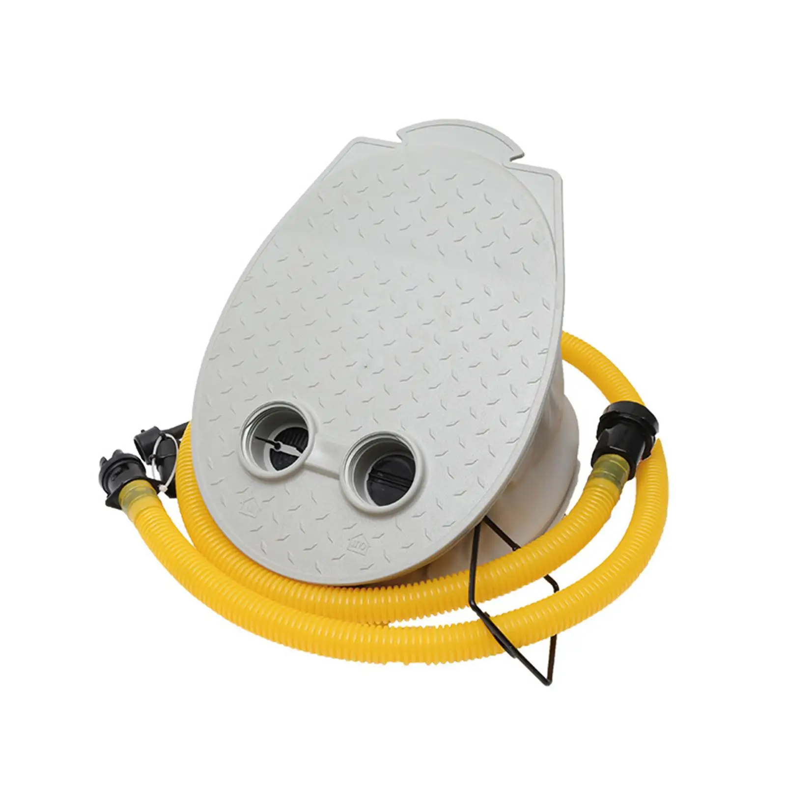 

Bellows Foot Pump Inflatable Boat Pump Outdoor Kayak Drifting Boat Foot Pump Inflatable Bed Pump with 143 cm Hose Portable