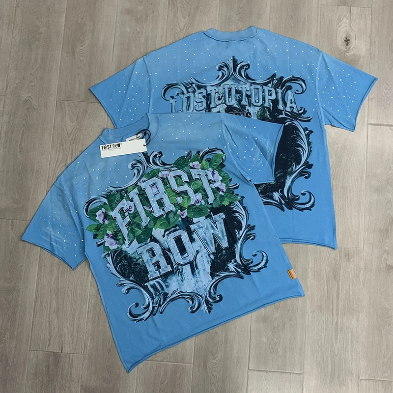 2026 트렌드 브랜드 FIRST ROW 반팔 남녀공용 - Streetwear Brand Best 리뷰 및 가격