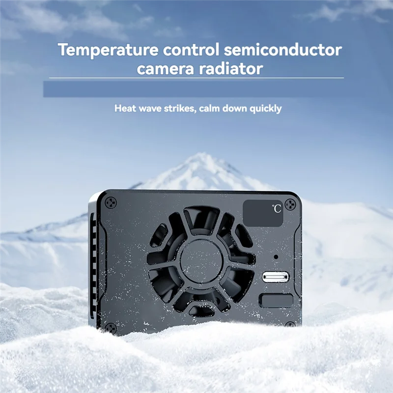 xb-カメラ冷却システム静音カメラヒートシンク冷却ファン半導体ラジエーター-canon-sony-fujifilm用