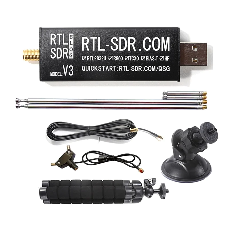 

T06C-Для RTL-SDR Blog V3 R820T2 Обновление R860T TCXO Программное обеспечение Радиоприемник ВЧ-приемник