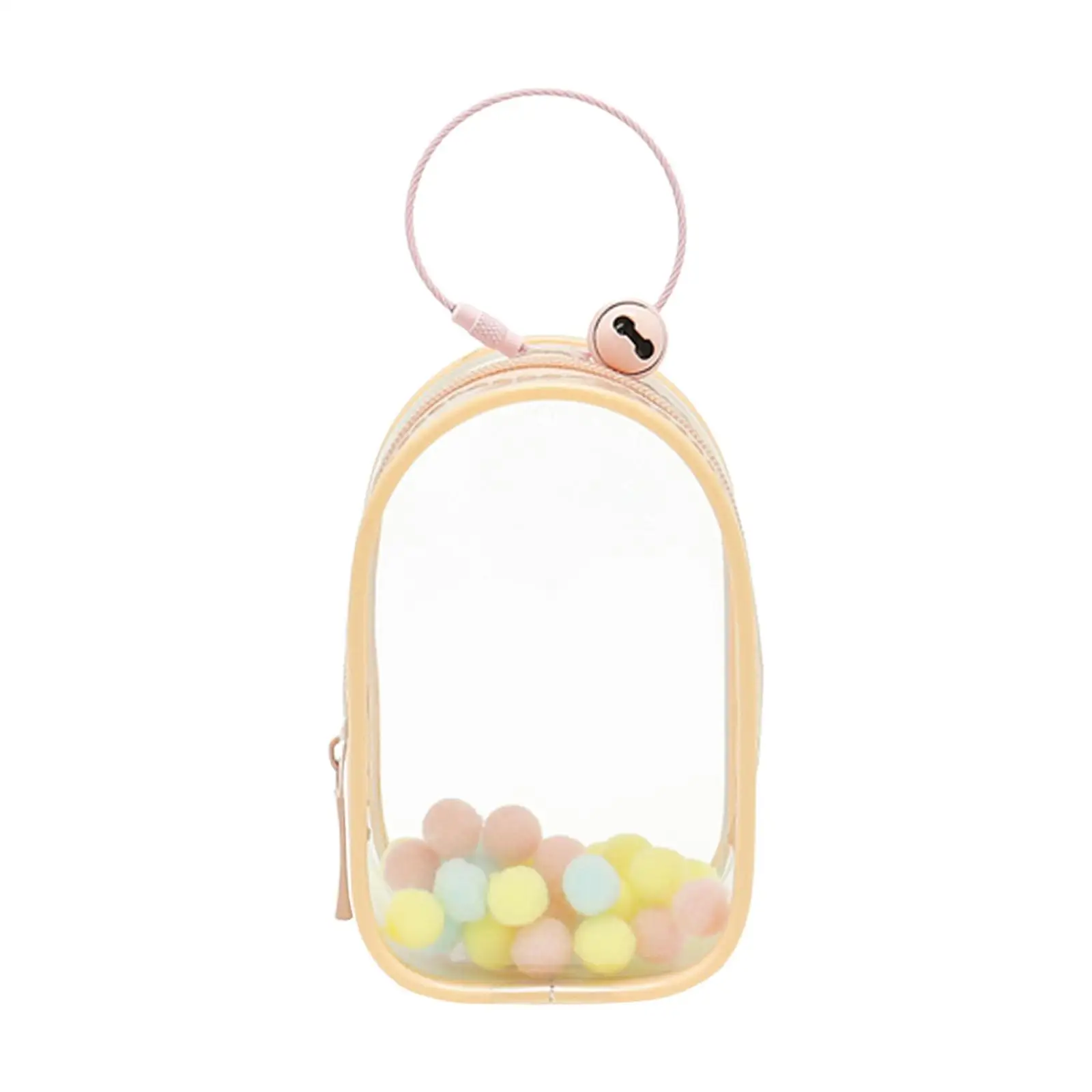 

Mini Figure Collectibles Doll Display Case Clear Keychain Bag for Luxury Dolls Bags and Ornament Storage