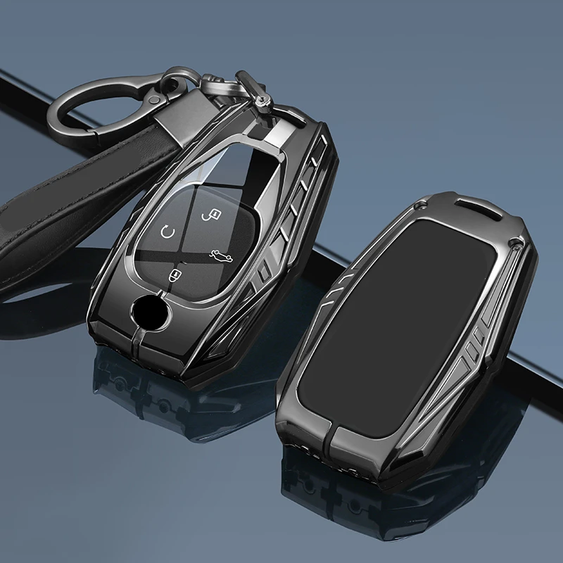 

Металлический автомобильный чехол для ключа с дистанционным управлением, защитный чехол-держатель для GAC Trumpchi, новый Empow J11 J12 J13 J15 J16 GS8 GS4 GS3 M8 E9 2024