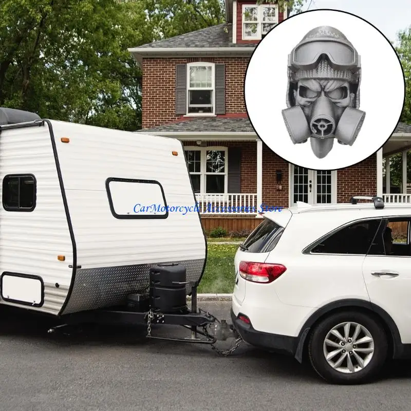 

P04D Hitch Tow Croat Protector Cover Cover Trailer Gas Mask Cover Prent Presiver Tube от ржавой крышки сцепления