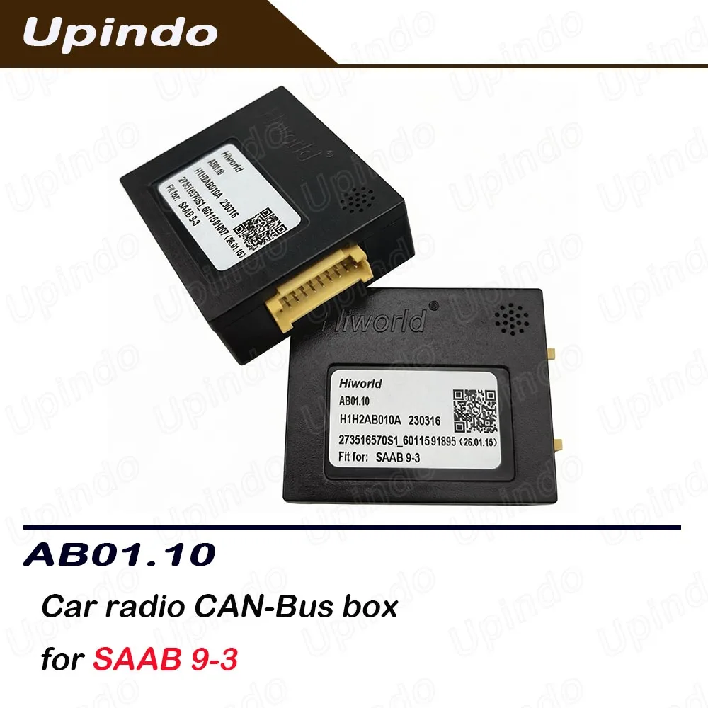 For SAAB 9-3 Android Radio CAN Bus Decoder Adapter Head Unit Multimedia Player
