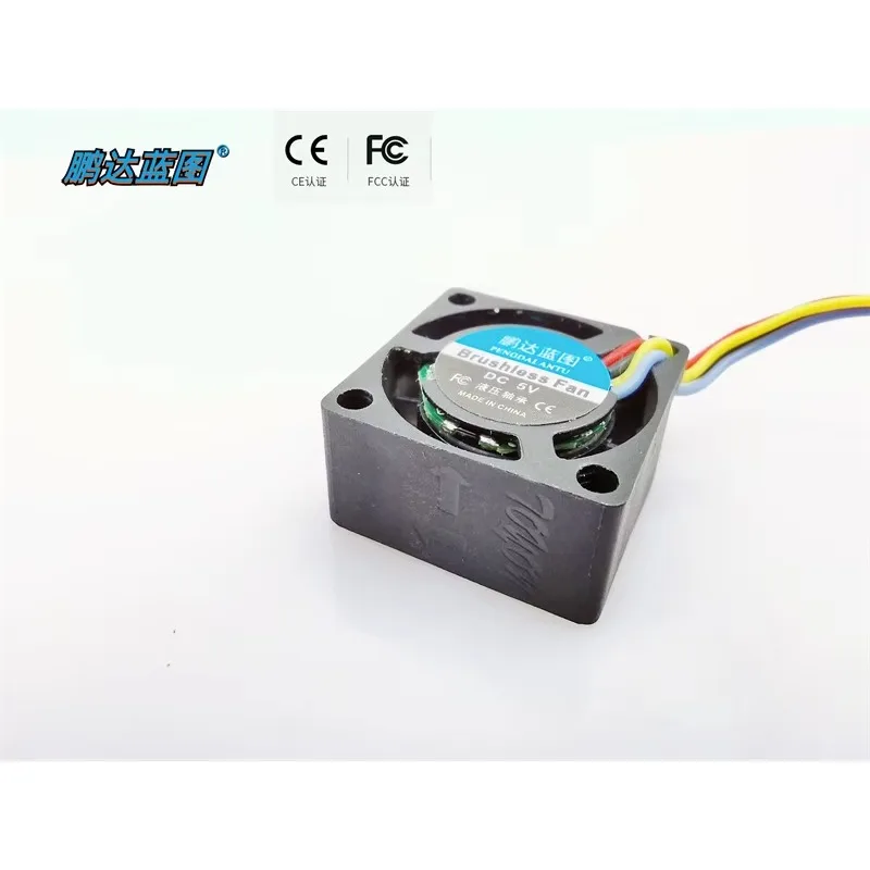 pa Brand new silent  blueprint 2010 hydraulic bearing PWM temperature control 9 blade 2CM mini notebook cooling fan