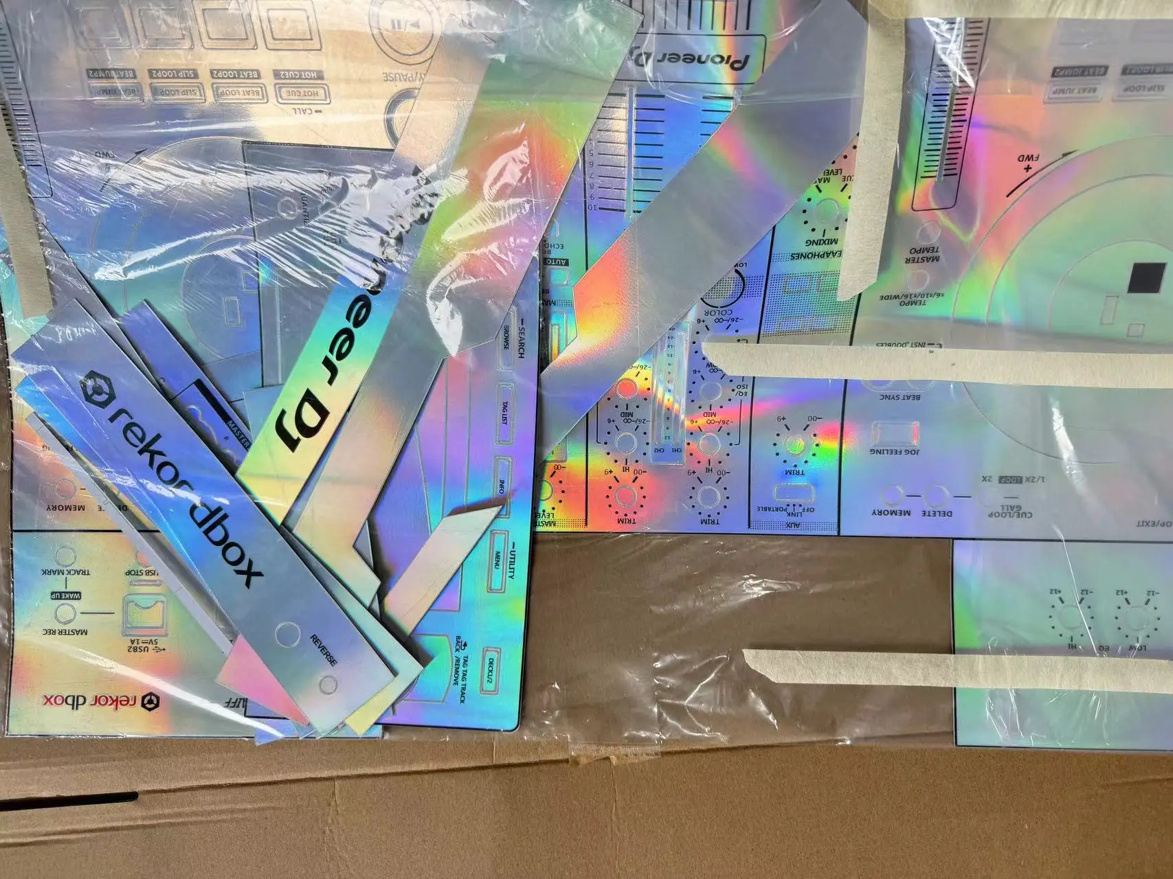 Il materiale del PVC dell'autoadesivo della pelle del controller XDJ-RX3 può essere personalizzato