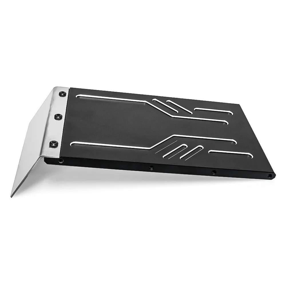 ﻿ MK07 JK07 Metal Stainless Steel Chassis Armor Guard Protection Protector Skid Plate 1/7 RC Car Upgrade Parts Accessories