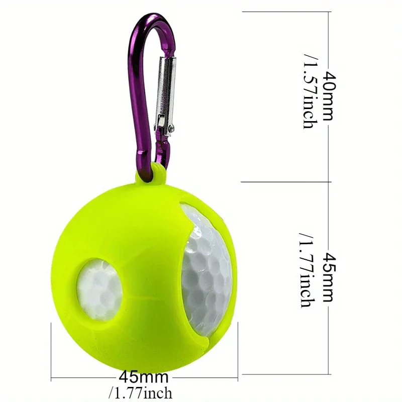 1pc Golf set Silica gel Smart cover Can hang ball Single Golf jacket Golf supplies