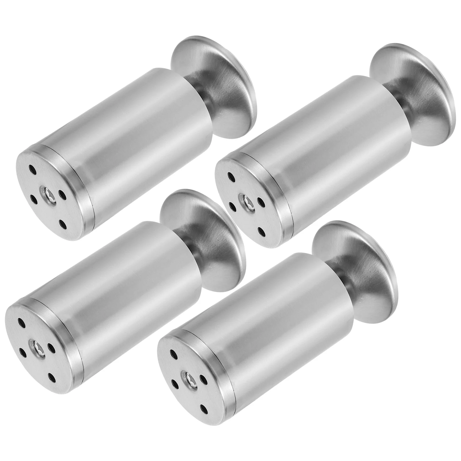 

4Pcs Stainless Steel Adjustable Furniture Leveler Legs Cabinet Sofa Table Chair Adjustable Height Easy Install Non-Fading