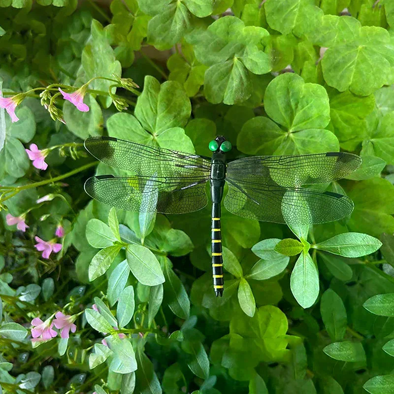 Outdoor Mosquito Repellent Simulation Stick Dragonfly Rope Dragonfly Repellent Artifact Dragonfly Stakes Yard Plant Lawn