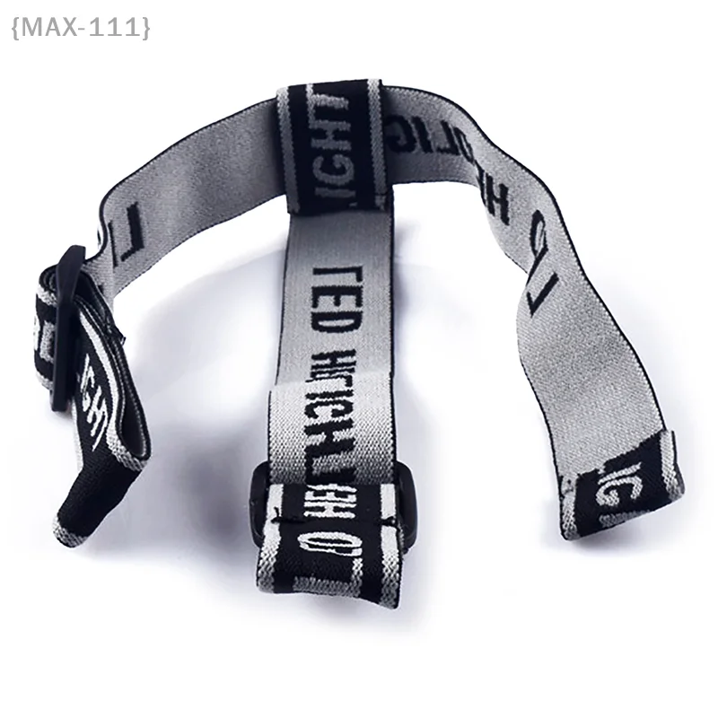 Comfort Upgrade Headlamp Strap, Universal Elastic Band for Secure & Adjustable Fit on LED Bike Lights and Headlamps