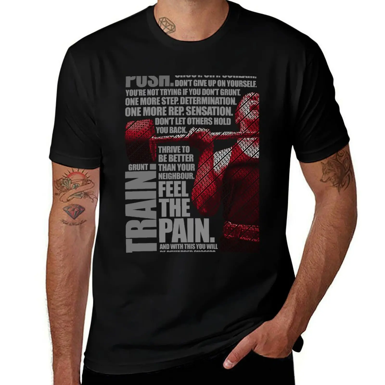 Train and Discipline T-Shirt Anti-Wrinkle Short Sleeve T-Shirt