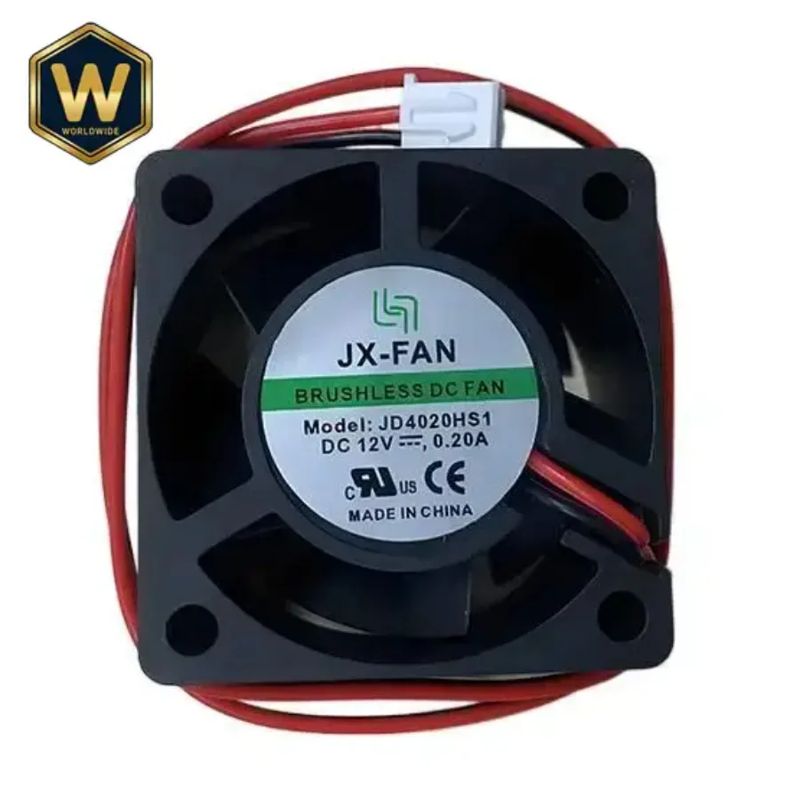 

SX For LZ New JX-FAN JD4020HS1 Cooling Fan 4020 12V 0.20A 4CM 2Pin