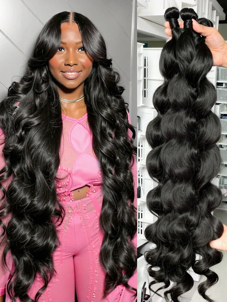 

20, 30, 32 дюйма, объемная волна, двойной уток, пучки человеческих волос, наращивание волос Remy, необработанные бразильские волосы 1, 3, 4 плетения, натуральный цвет