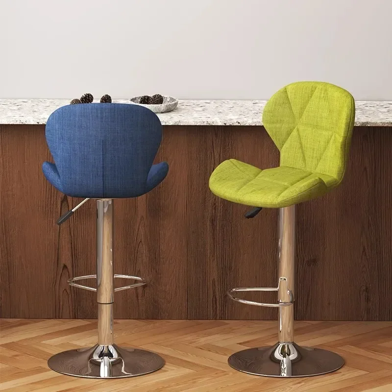 Multi-functional Bar chair lift rotating bar chair bar chair bar stool swivel chair high stool back chair beauty stool