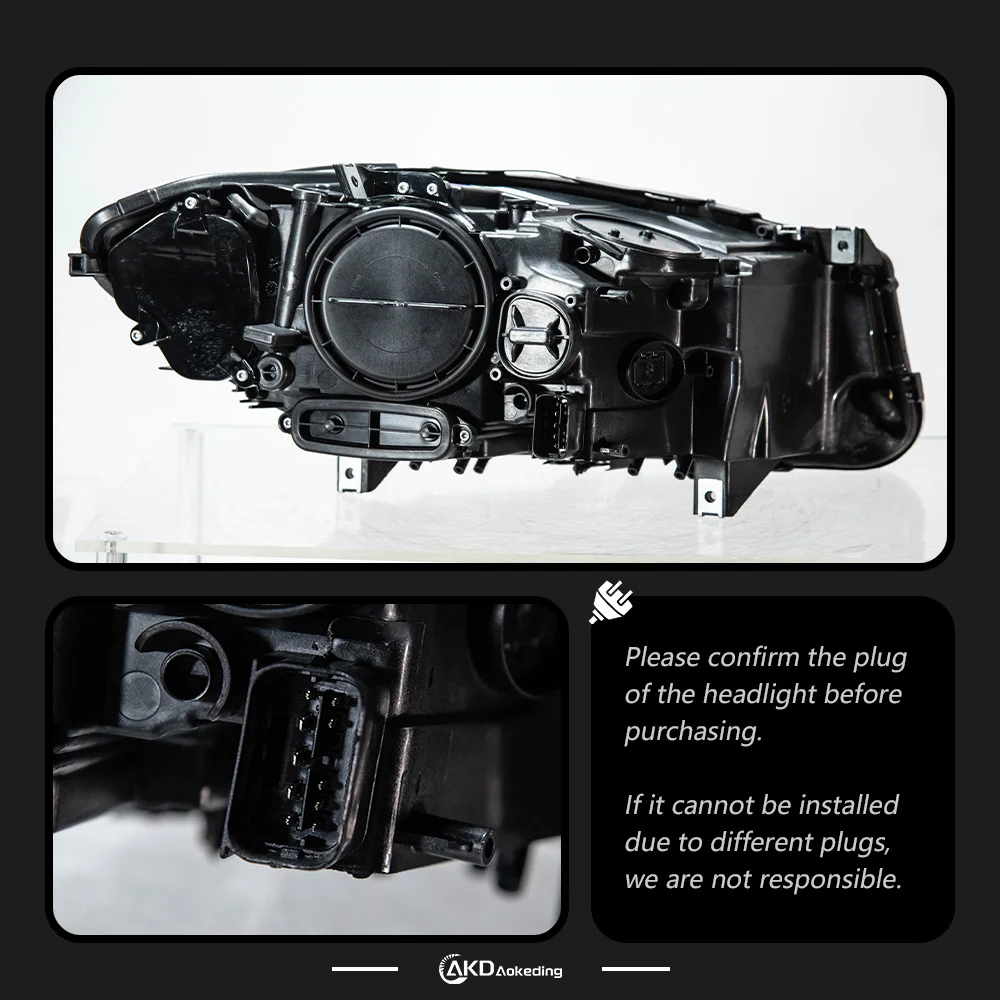 Car Lights For BMW F10 F18 5 Series 2011-2016 LED Auto Headlight Assembly Upgrade Newest M5 Competition LHD RHD Accessories