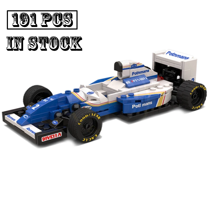 New Technical MOC-59530  SuperFW-16 Team Stake SuperRace Car Model Buiding Kit Creators Block Bricks Kid Toys Birthday Gifts