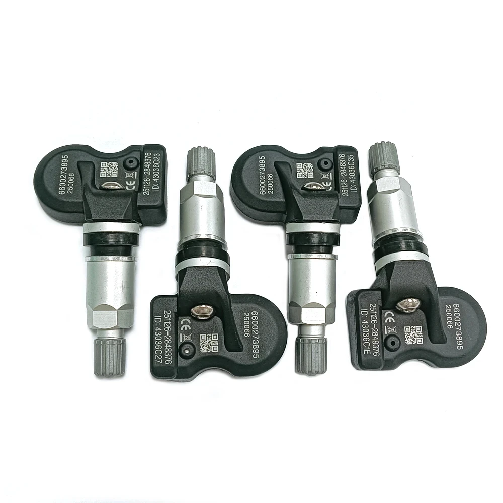 4Pcs TPMS Sensor 6600273895 tire pressure sensor For LYNK&CO 06 EM-P For Geely Atlas COOL EMGRAND Geometry A/C/G6/M6