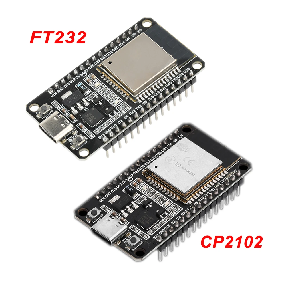CP2102 FT232 ESP32 مجلس التنمية واي فاي + وحدة بلوتوث ESP32-32 30Pin ملحومة دعم UART/SPI/I2C/PWM/DAC/ADC #1
